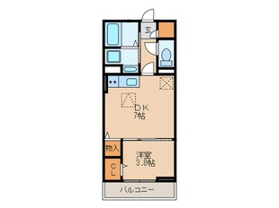 Ｄ－ｒｏｏｍﾌｪﾆｯｸｽ糸島Ⅱの物件間取画像